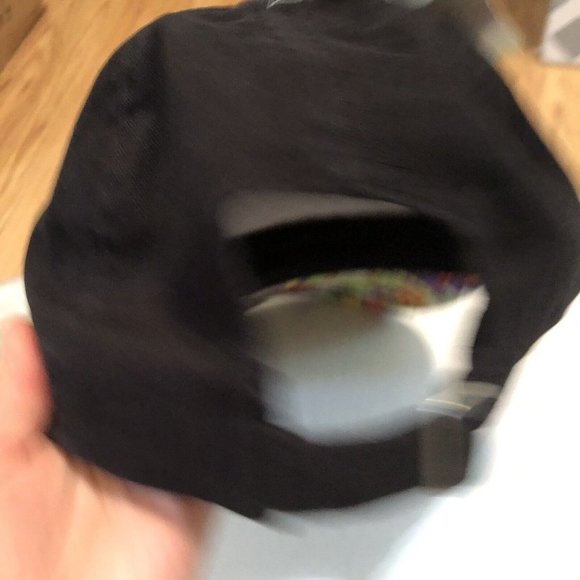 Rugrats Black Adjustable Strap Dad Hat Nickelodeon OSFM Concept One NWT - Picture 4 of 7